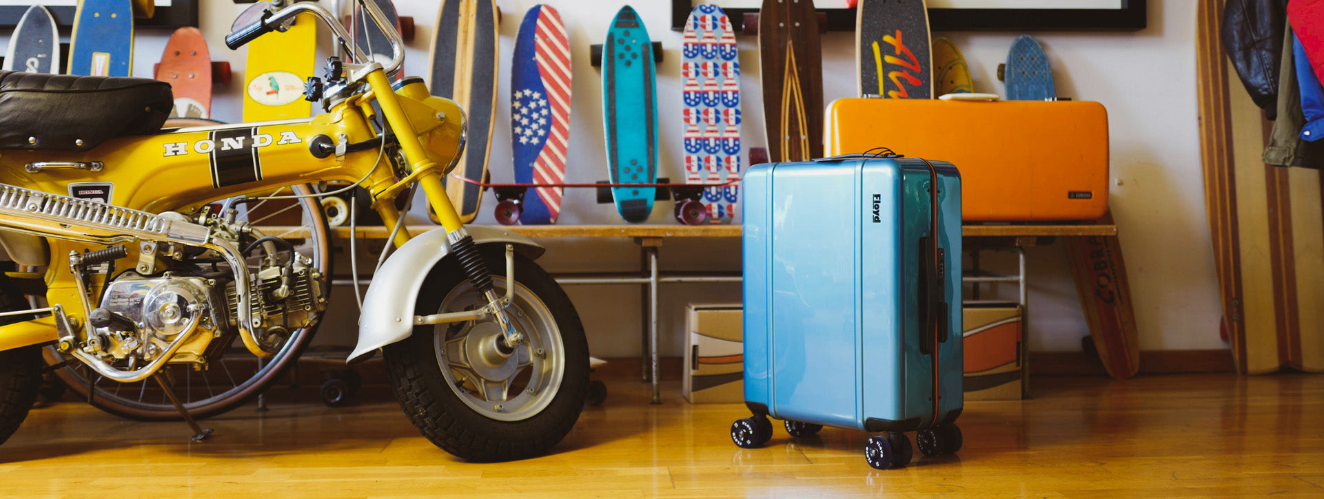 Floyd Motorcycle Header