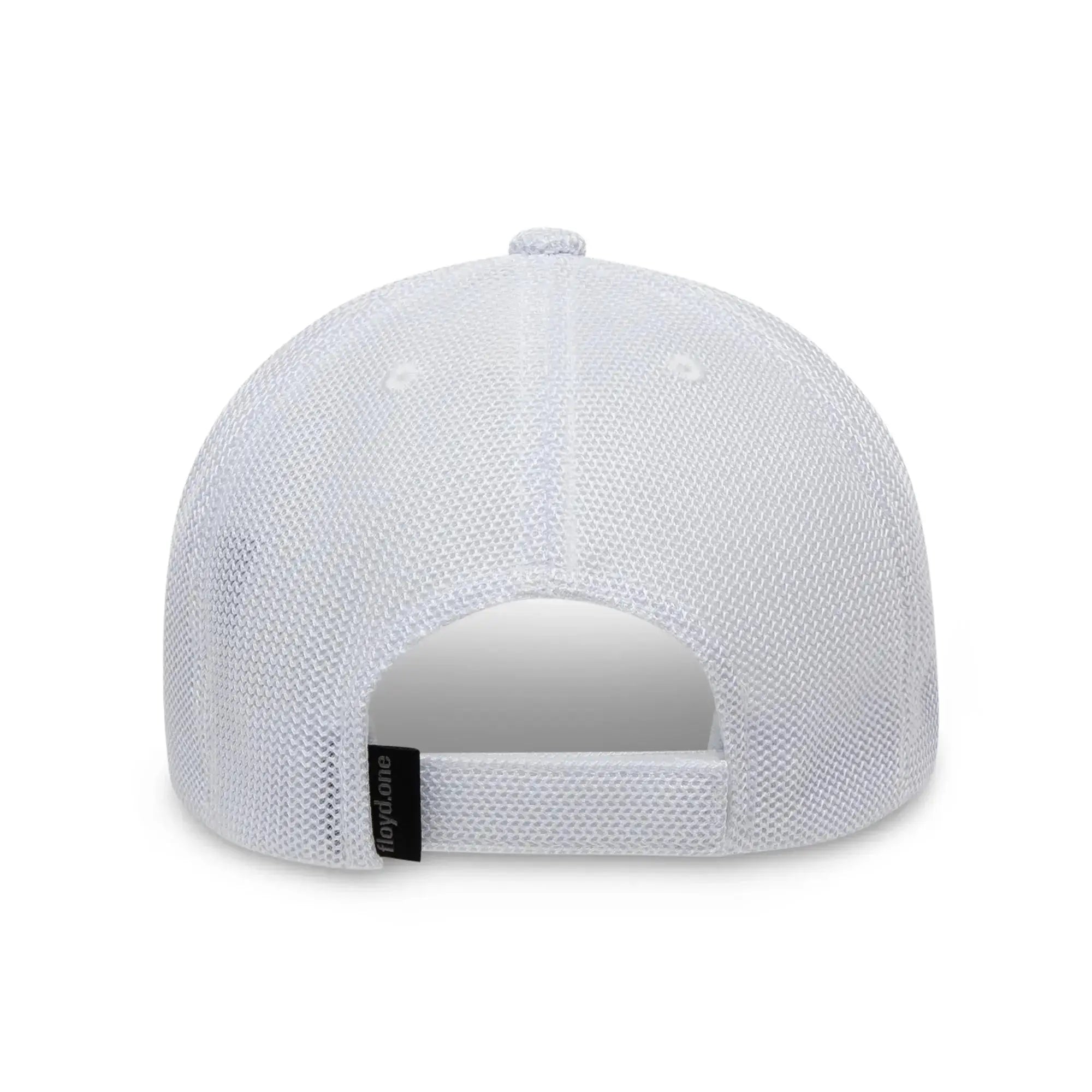 Rear view – Floyd Baseball Cap in Cool White