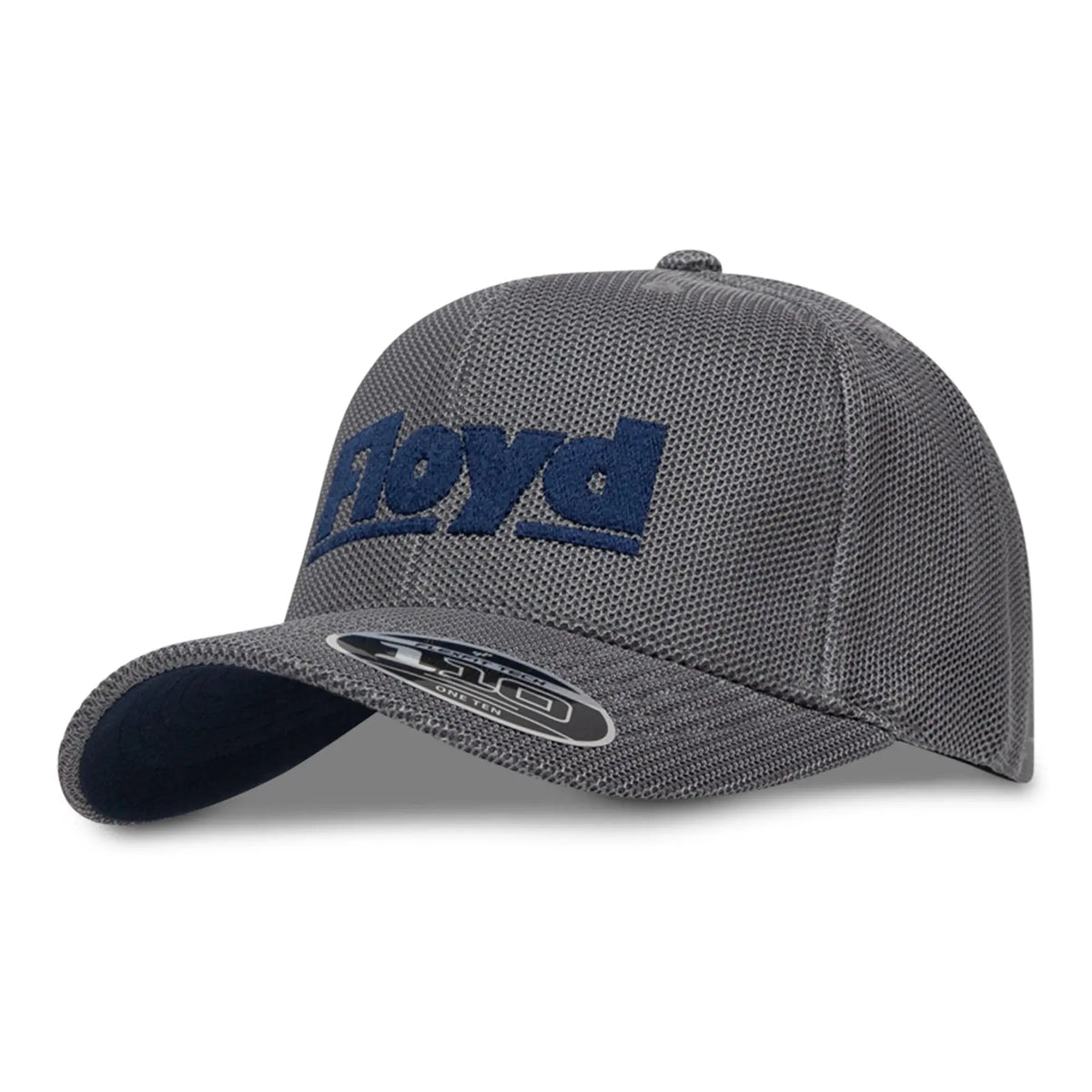 Three-quarter view – Floyd Baseball Cap in Curb Grey