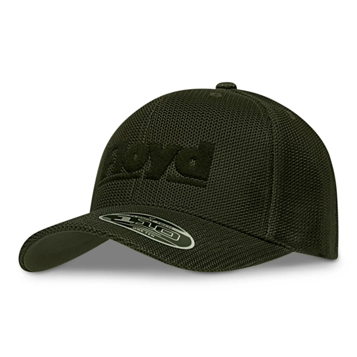 Three-quarter view – Floyd Baseball Cap in Gator Green