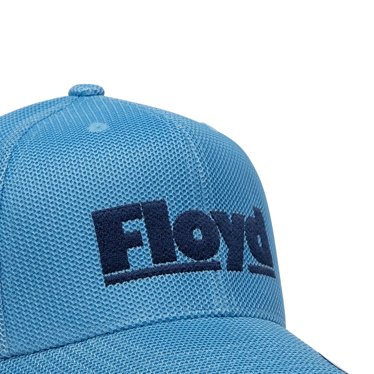 Embroidered Floyd logo detail – Floyd Baseball Cap in Sky Blue