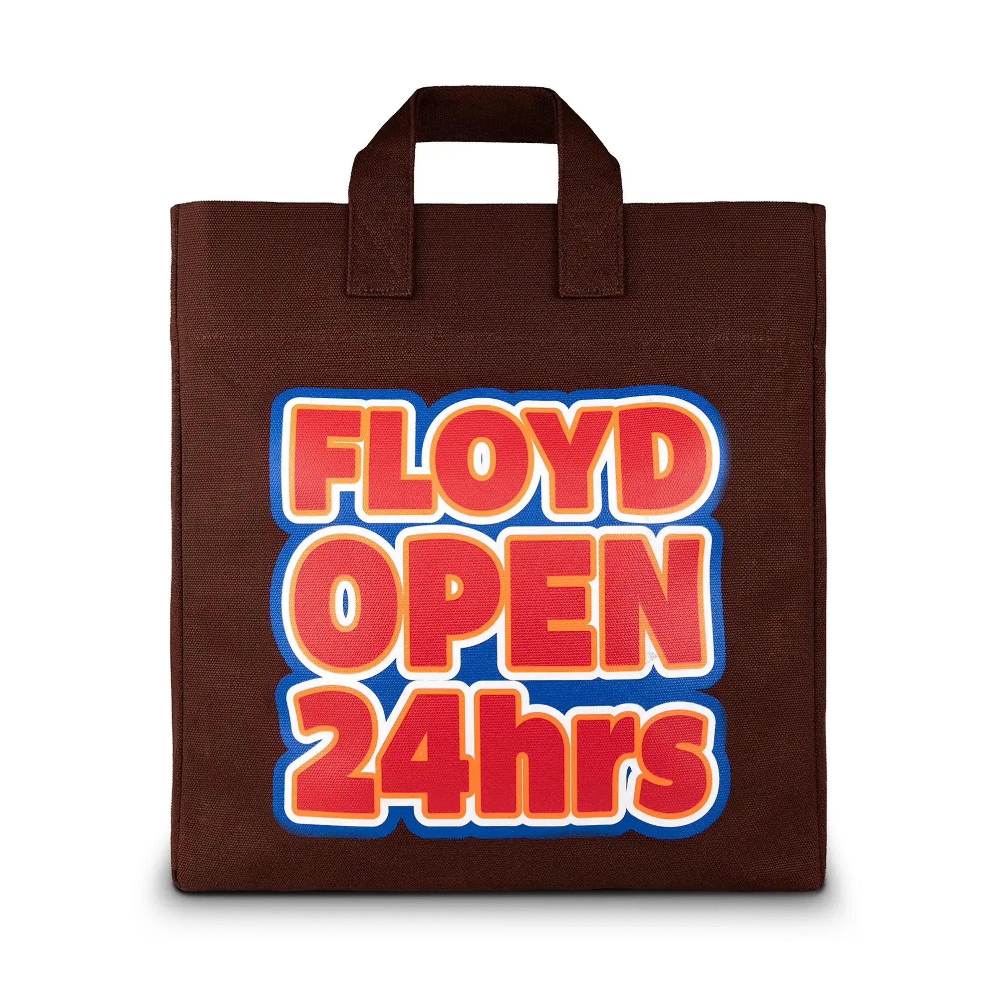 Front view – Floyd Beach Bag 24HRS in Bronco Brown