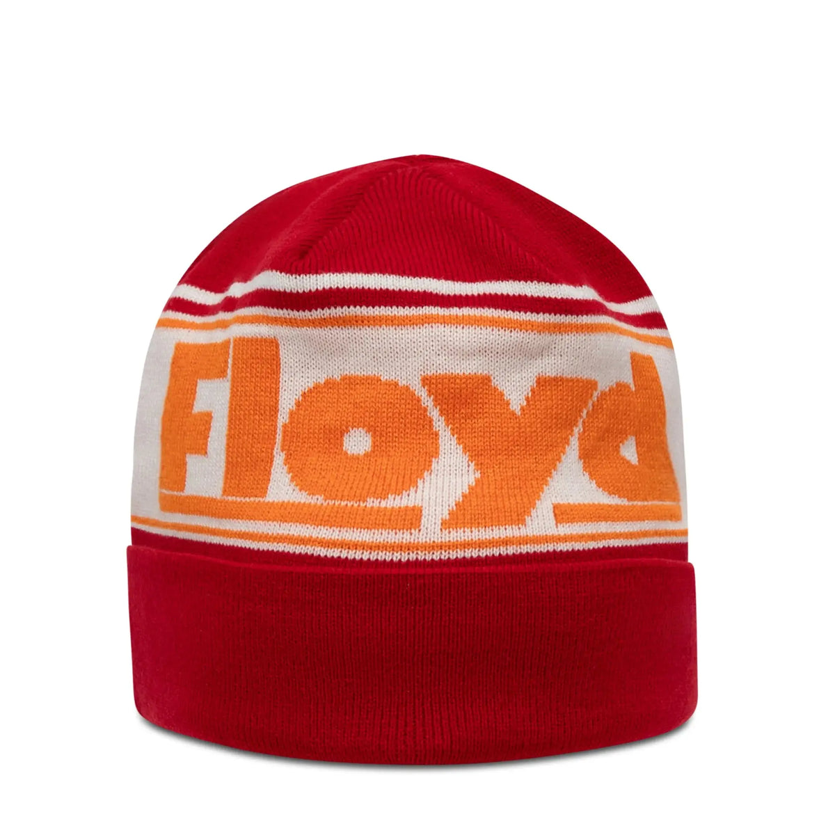 Front view – Floyd Beanie in Bahia Red