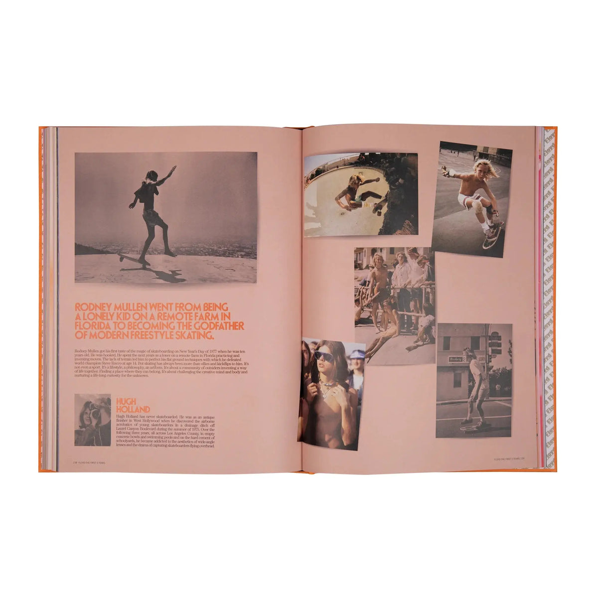 Geöffnete Buchseiten – Floyd book The First 5 Years