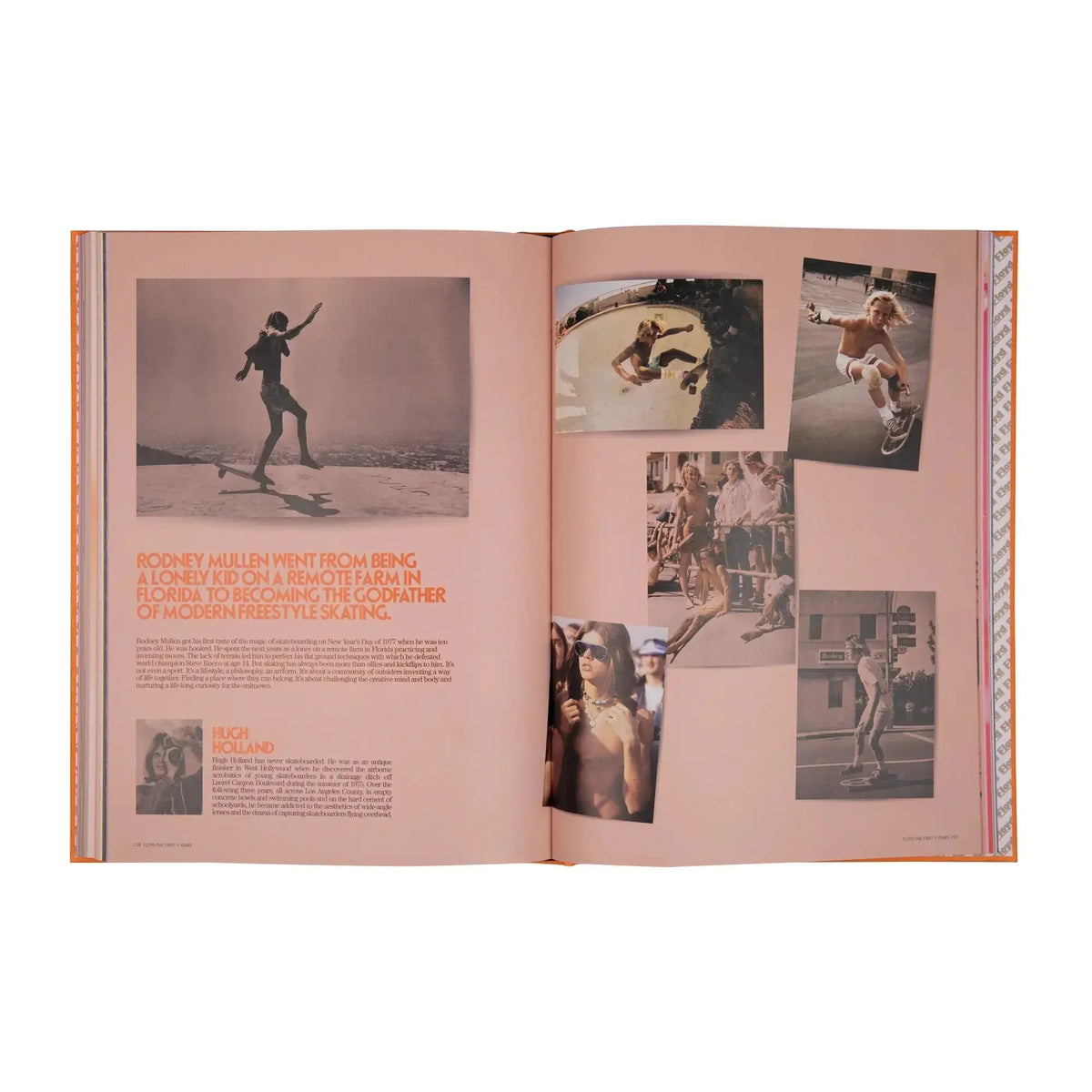Open book pages – Floyd book The First 5 Years