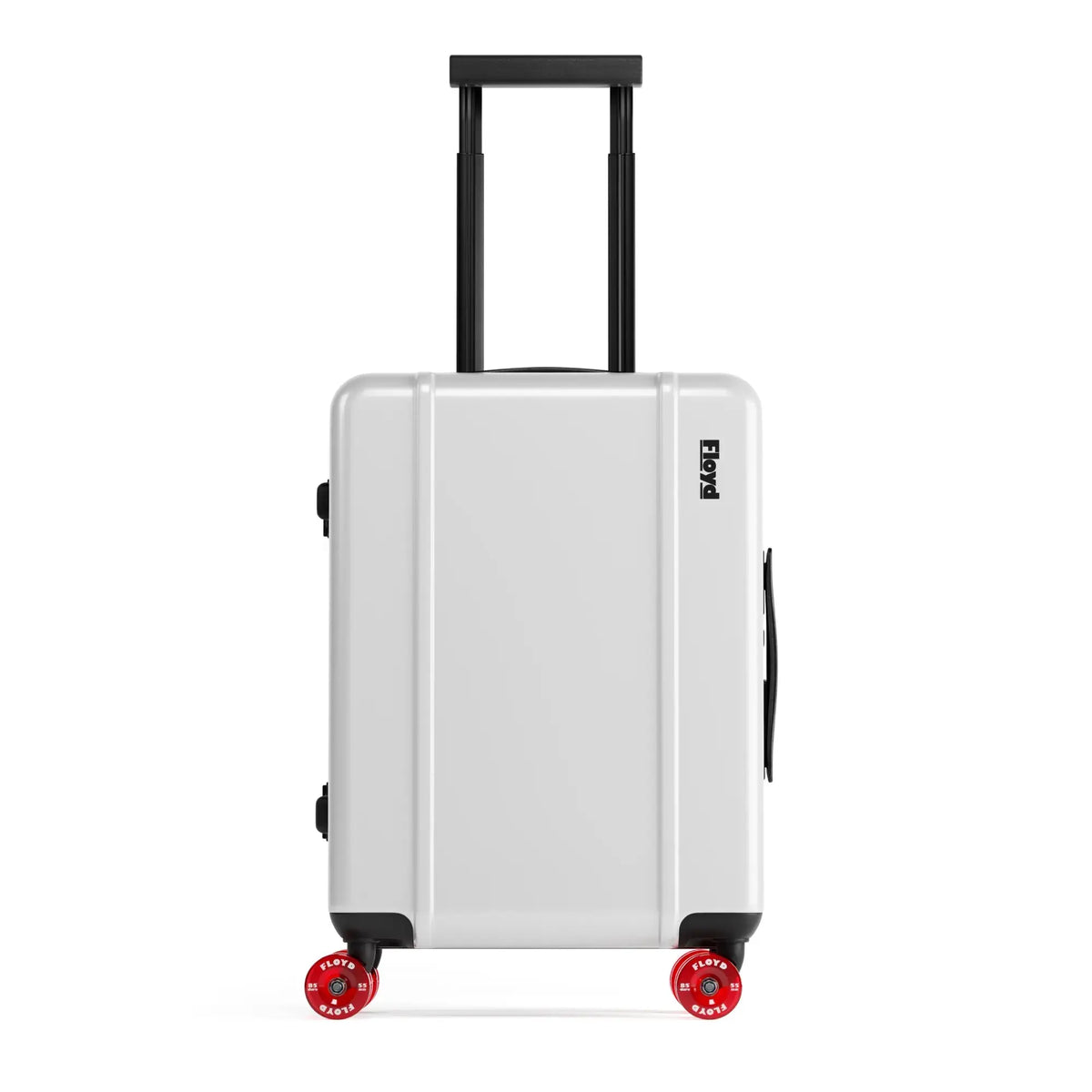 Front view of the Floyd Cabin suitcase in Bounty White