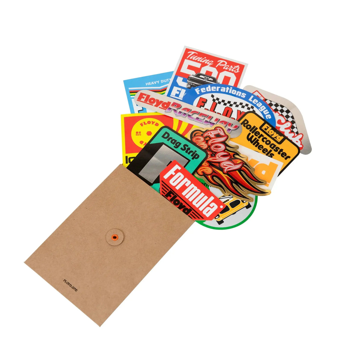 Sticker set envelope – Floyd Sticker Set 2025