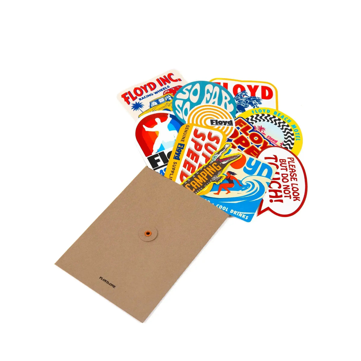 Sticker set envelope – Floyd Sticker Set 2026