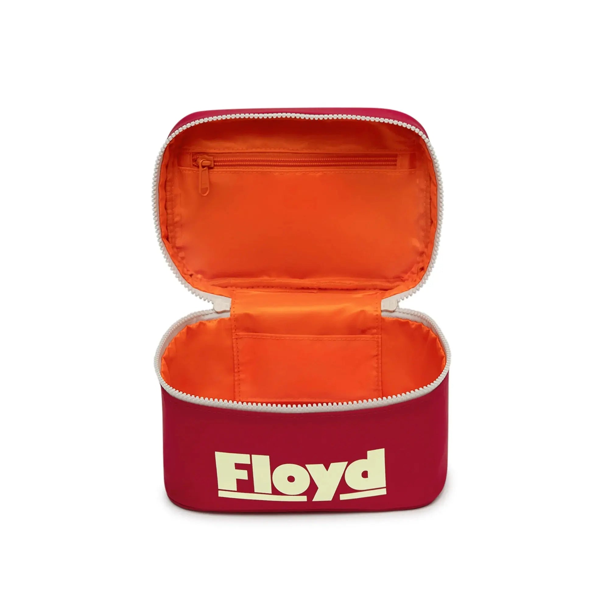 Open interior – Floyd Travel Kit in Bahia Red