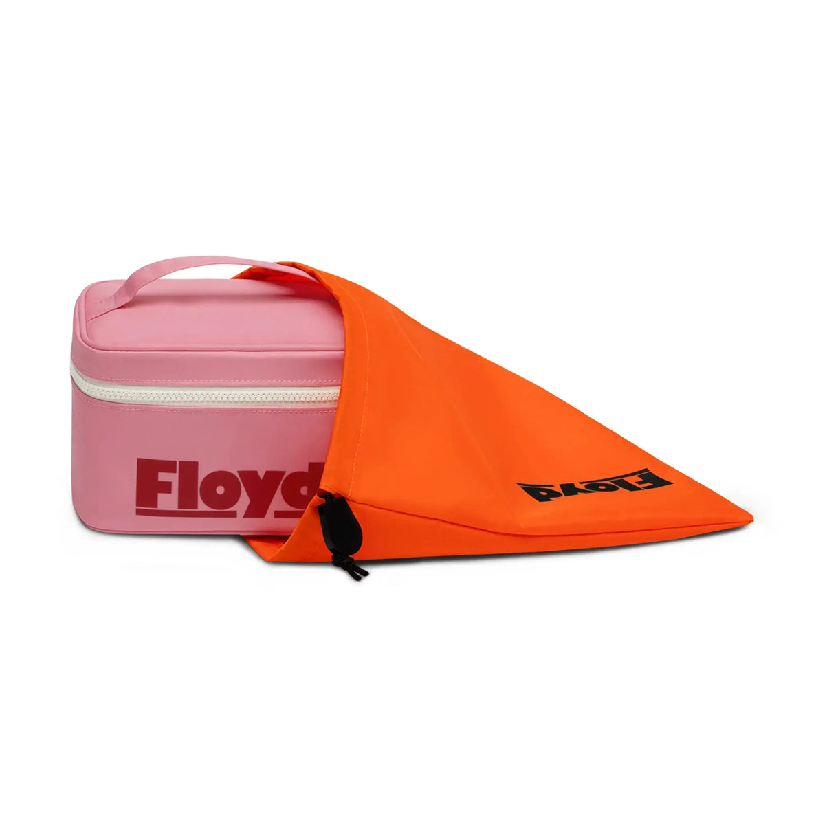Included duster bag – Floyd Travel Kit in Sugar Pink