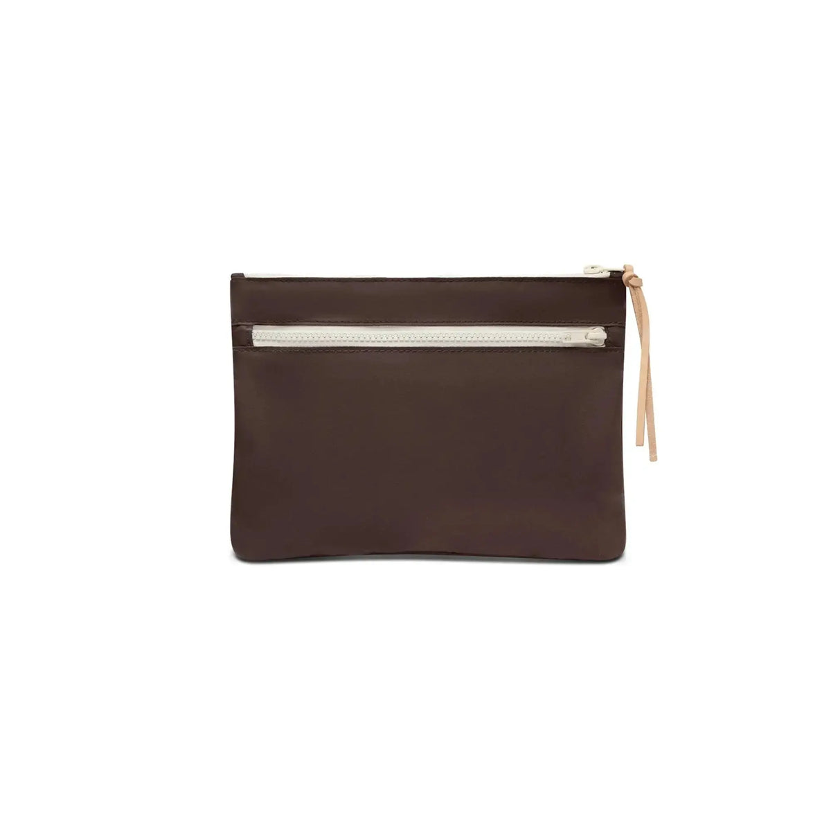 Rear view – Floyd Travel Pouch in Bronco Brown