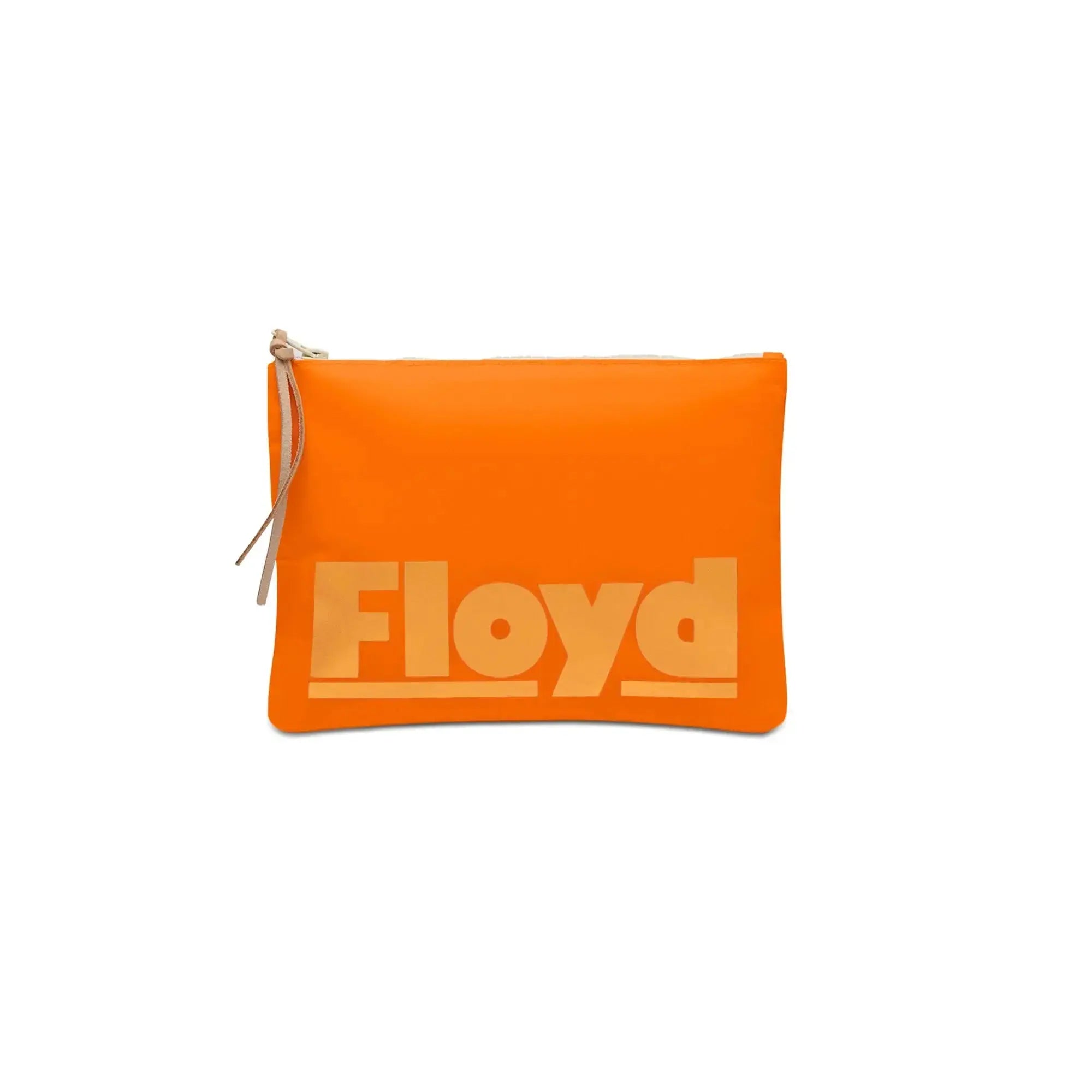 Frontansicht – Floyd Travel Pouch in Hot Orange