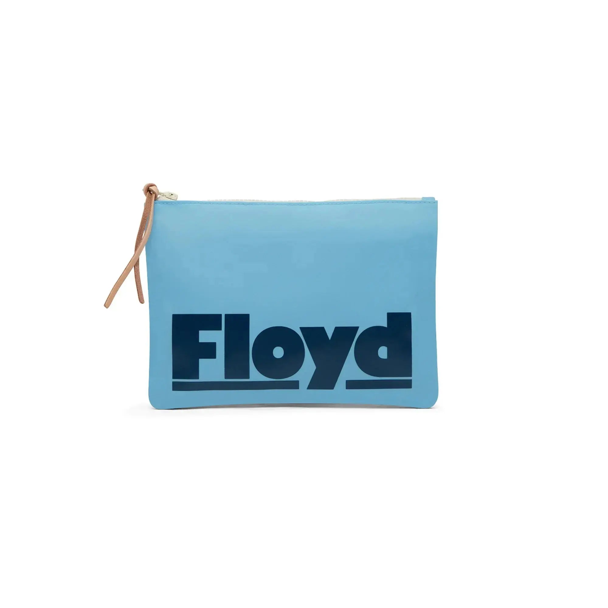 Front view – Floyd Travel Pouch in Sky Blue
