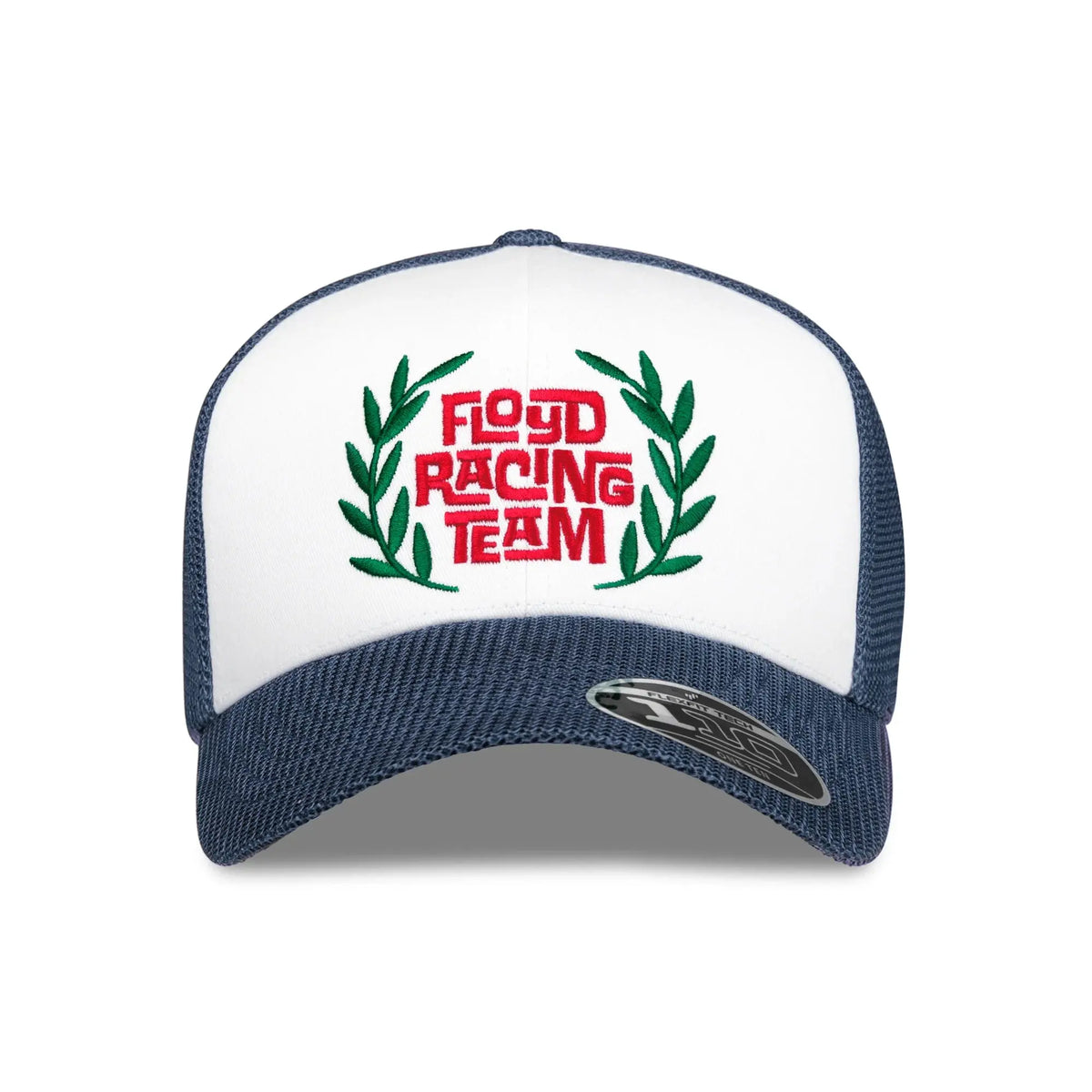 Frontansicht – Floyd Trucker Cap Racing Team in Super Blue