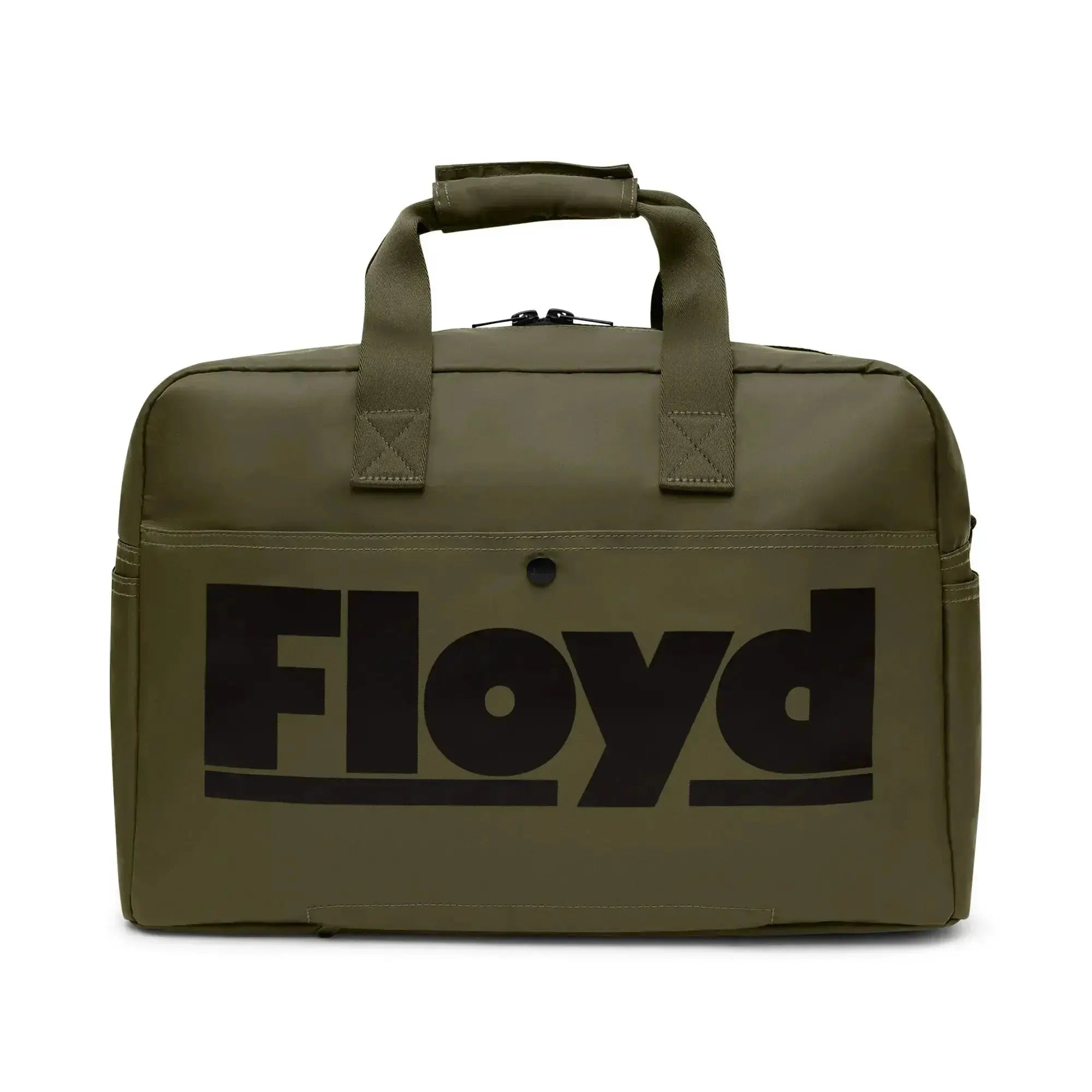 Rear view – Floyd Weekender travel bag in Gator Green