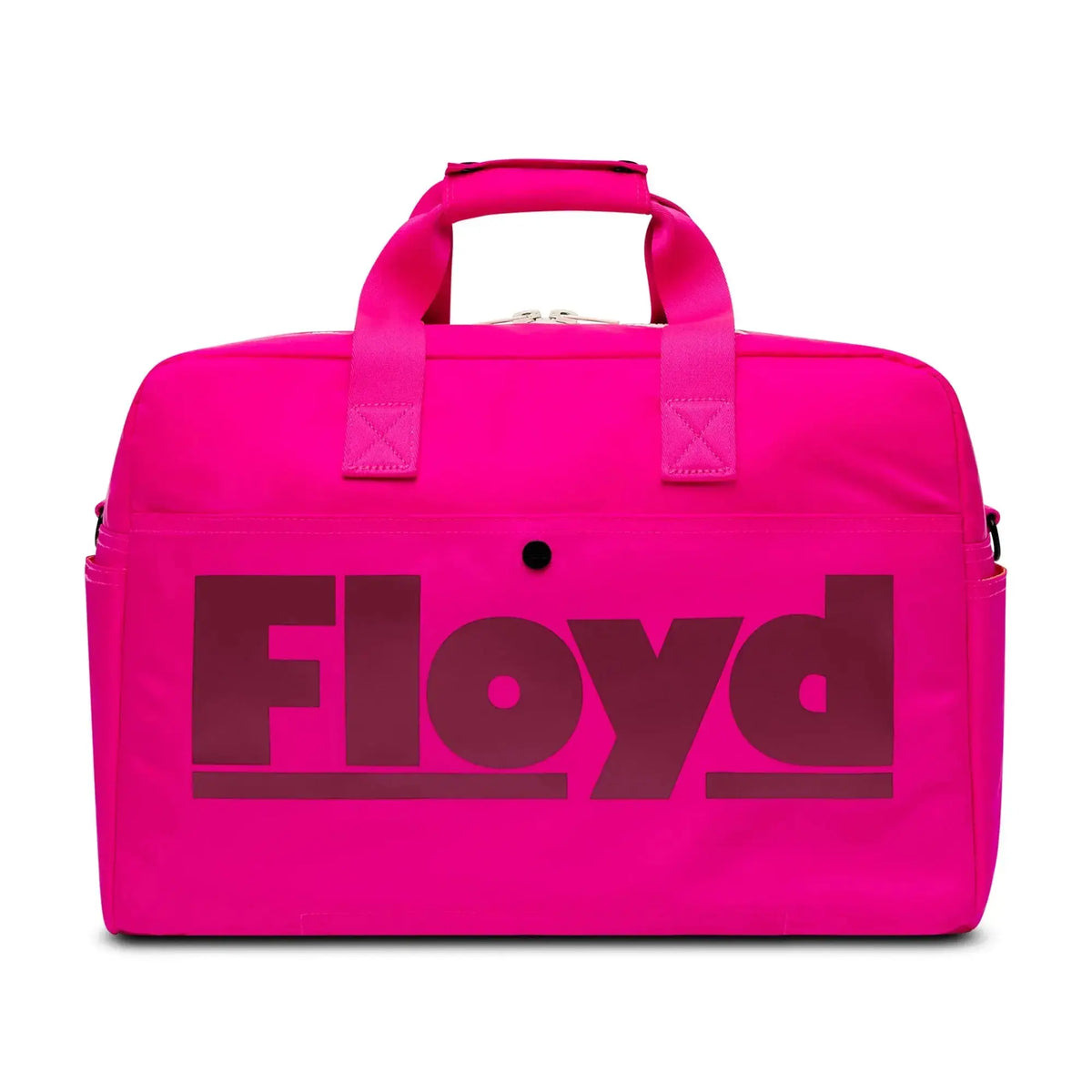 Rear view – Floyd Weekender travel bag in Hollywood Pink