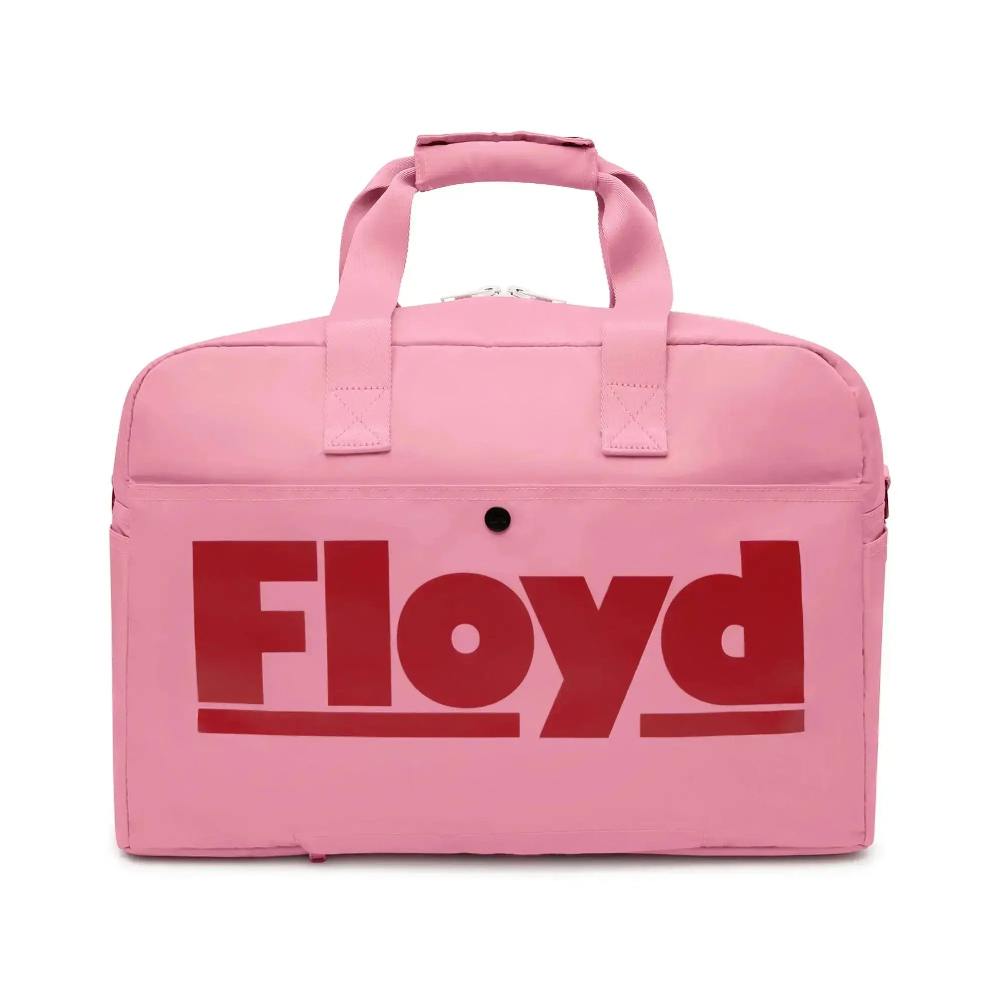 Rear view – Floyd Weekender travel bag in Sugar Pink