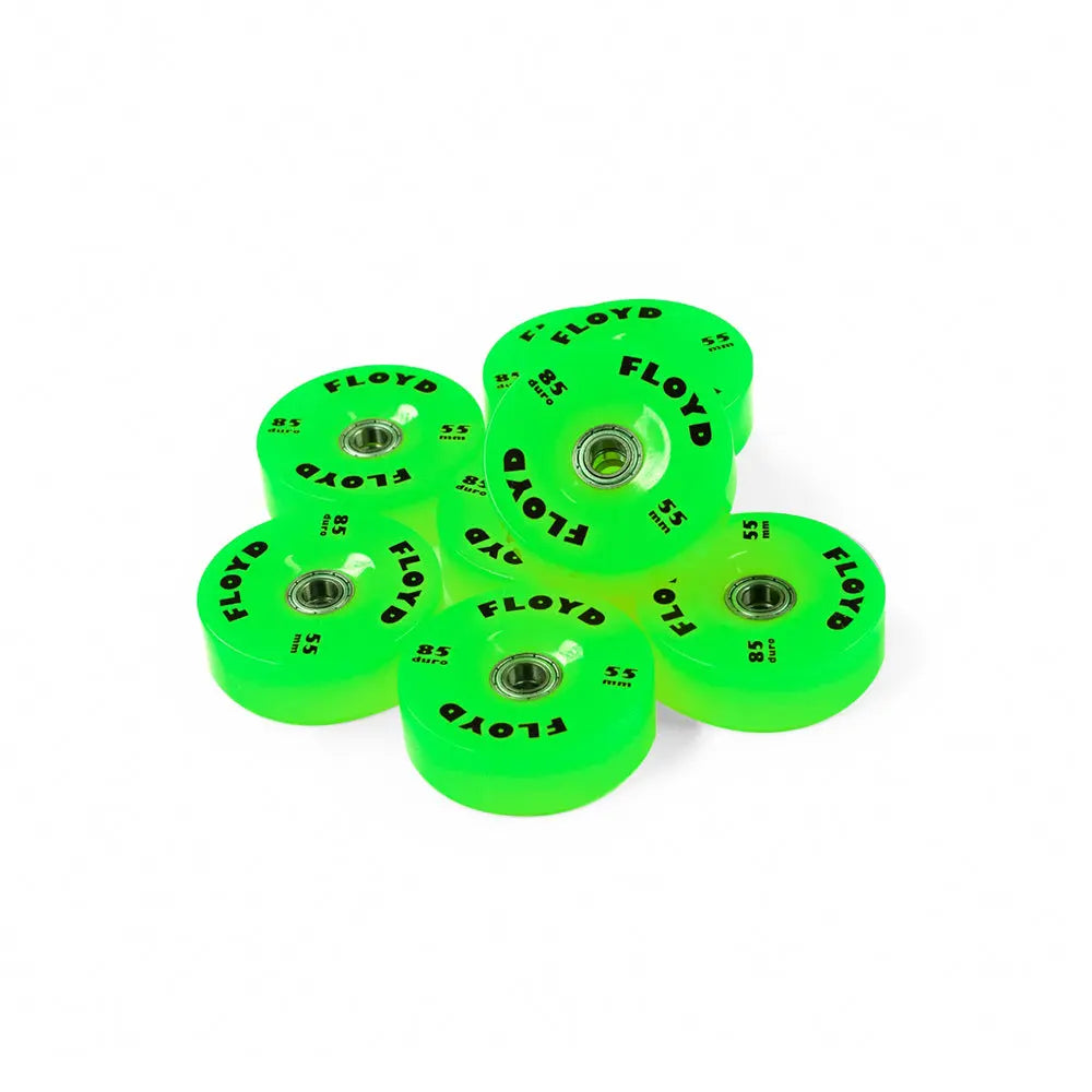 Floyd Wheel Set Laser Green