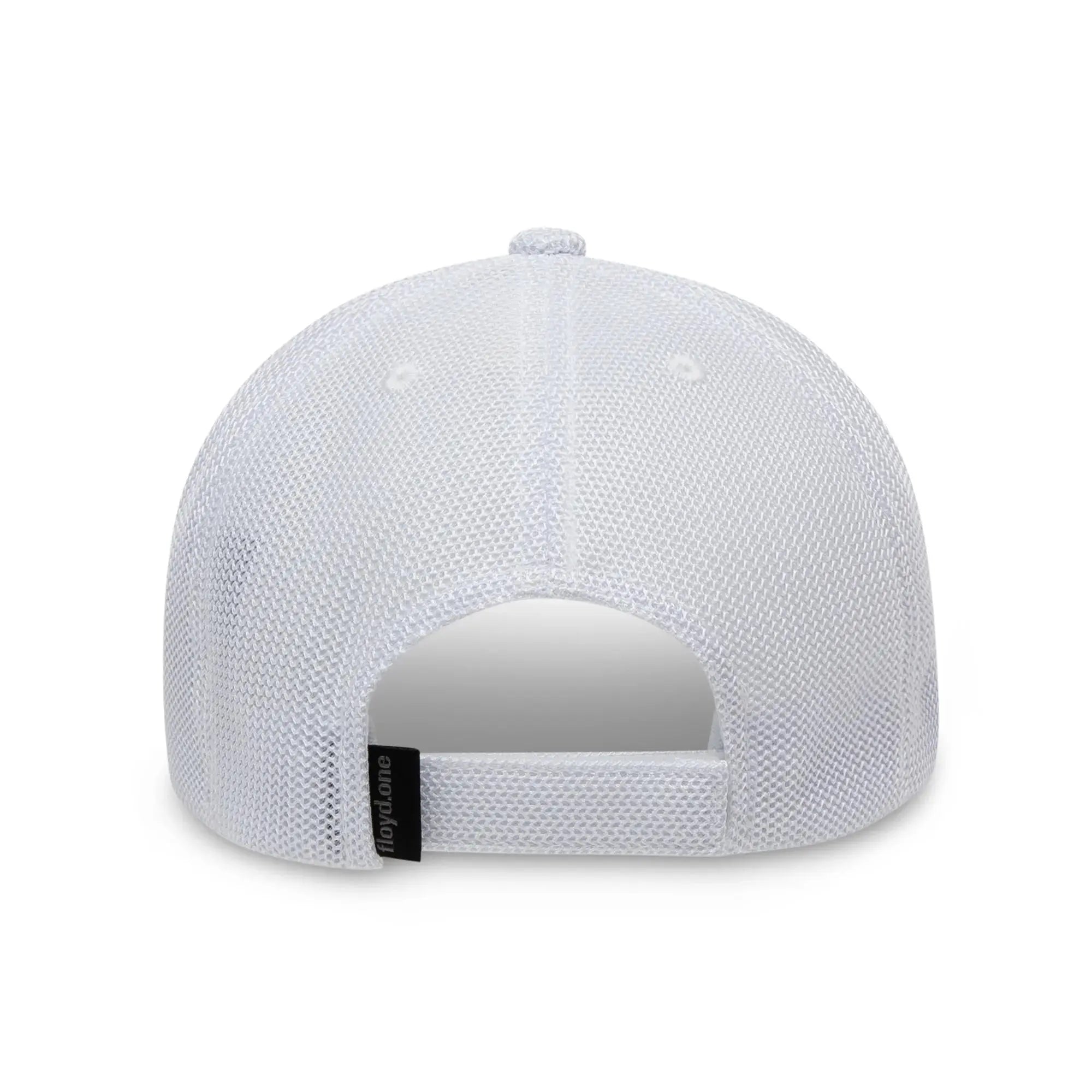 Rear view – Floyd Baseball Cap in Cool White