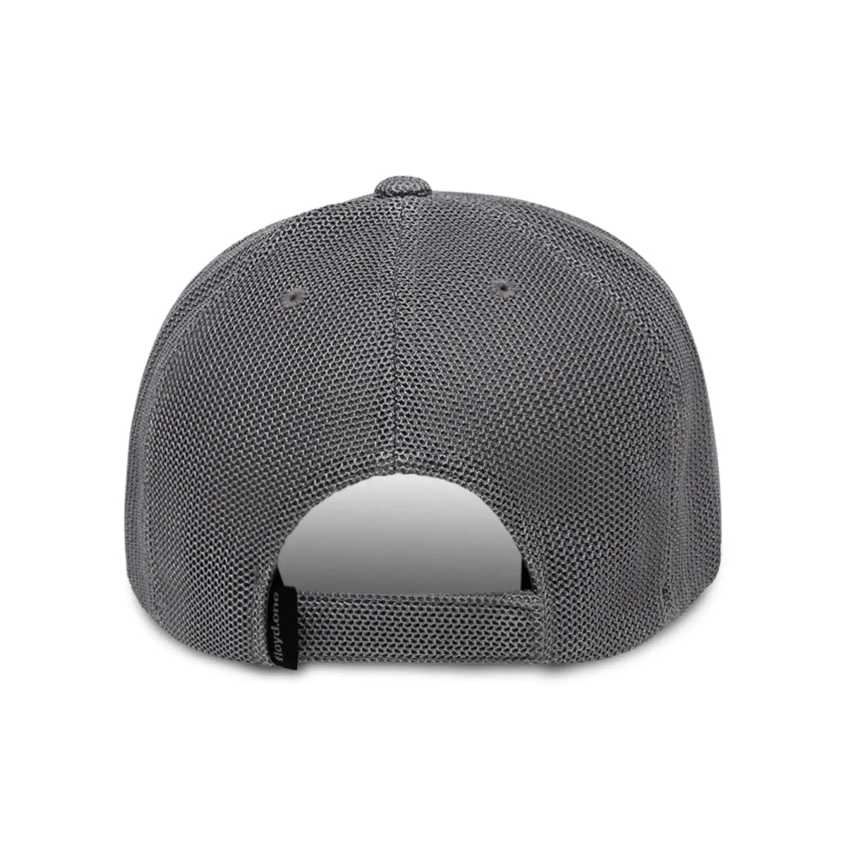 Rear view – Floyd Baseball Cap in Curb Grey