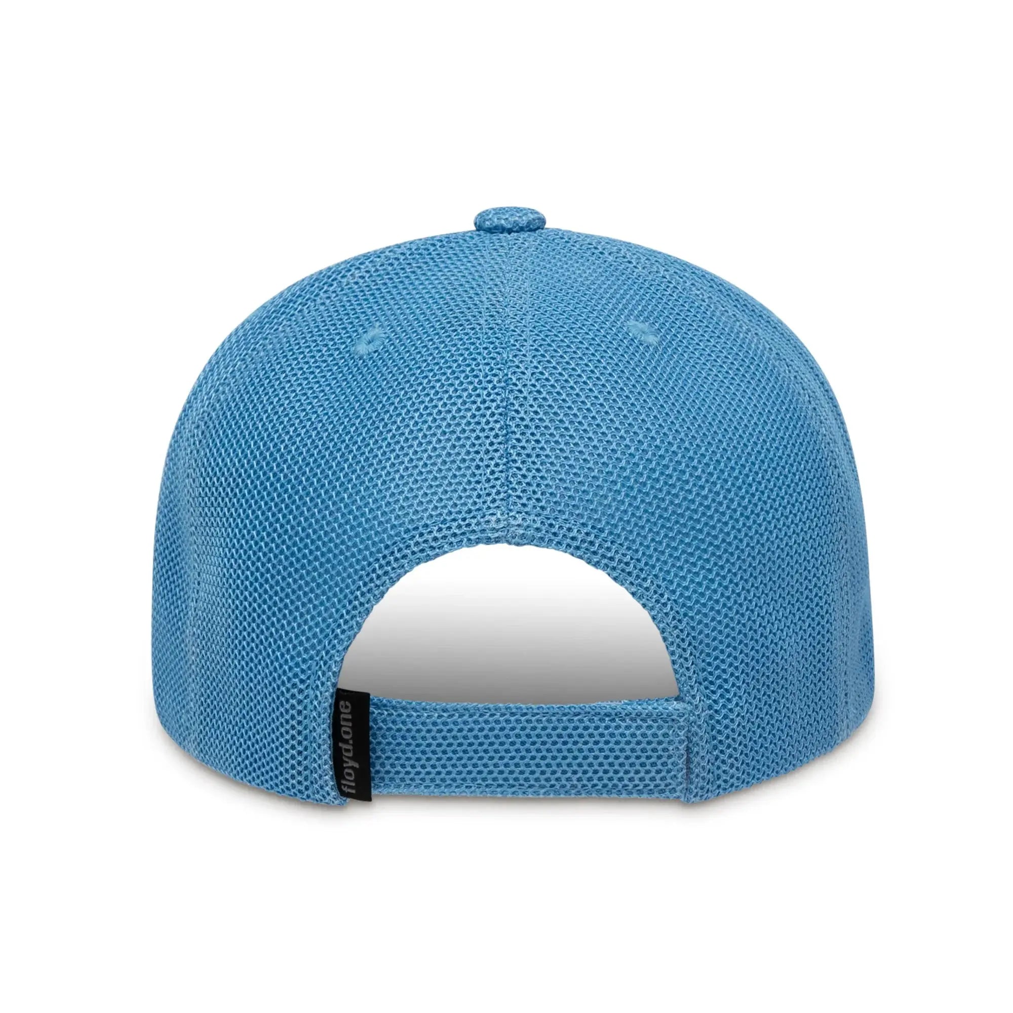 Rear view – Floyd Baseball Cap in Sky Blue