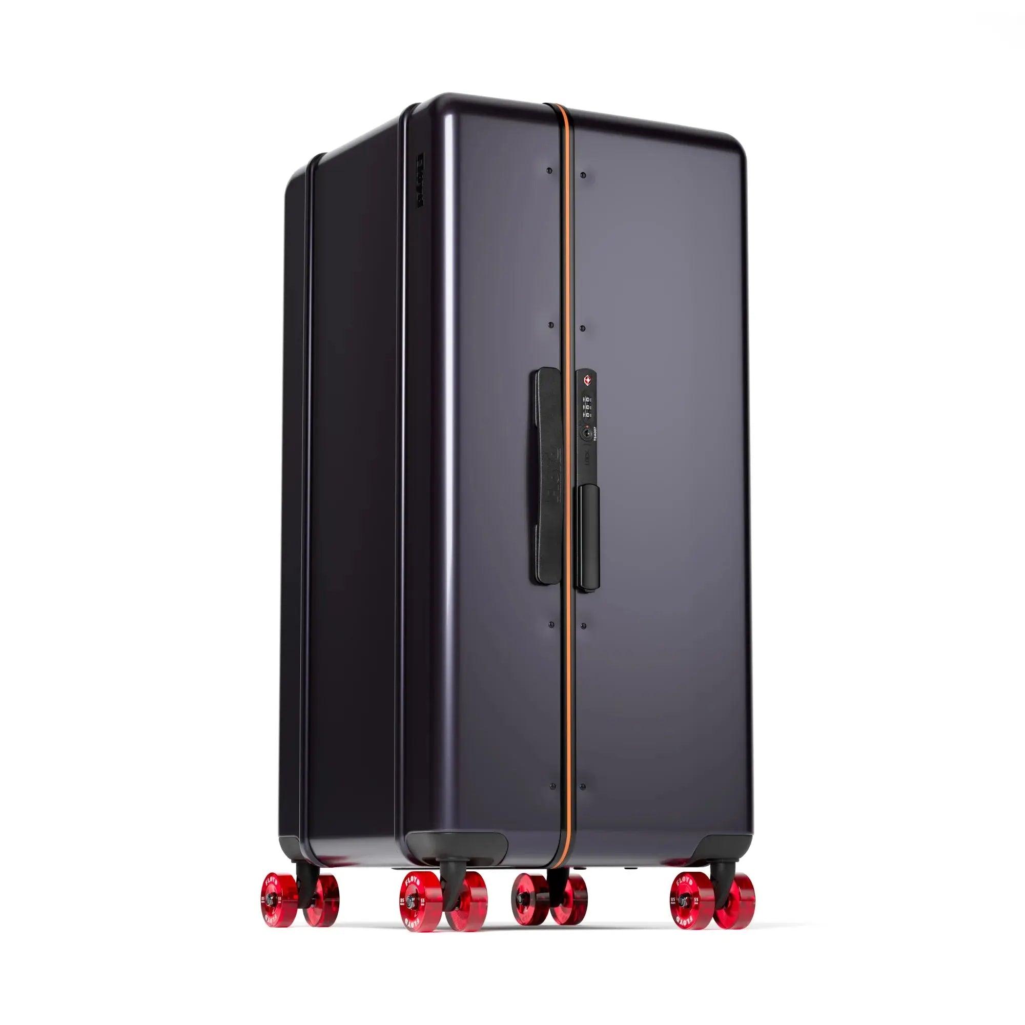 Three-quarter view of the Floyd Bold suitcase in Galaxy Night