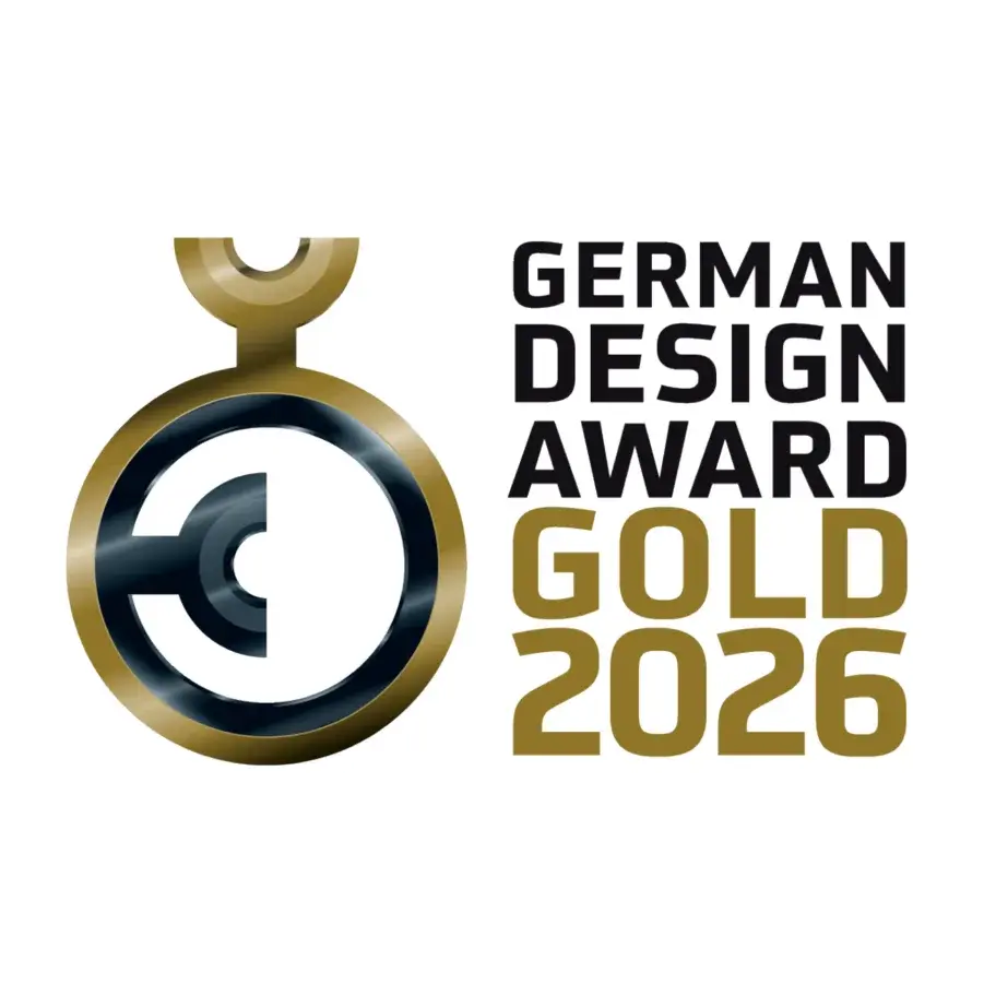 German Design Award Gold 2026 distinction – Floyd book The First 5 Years