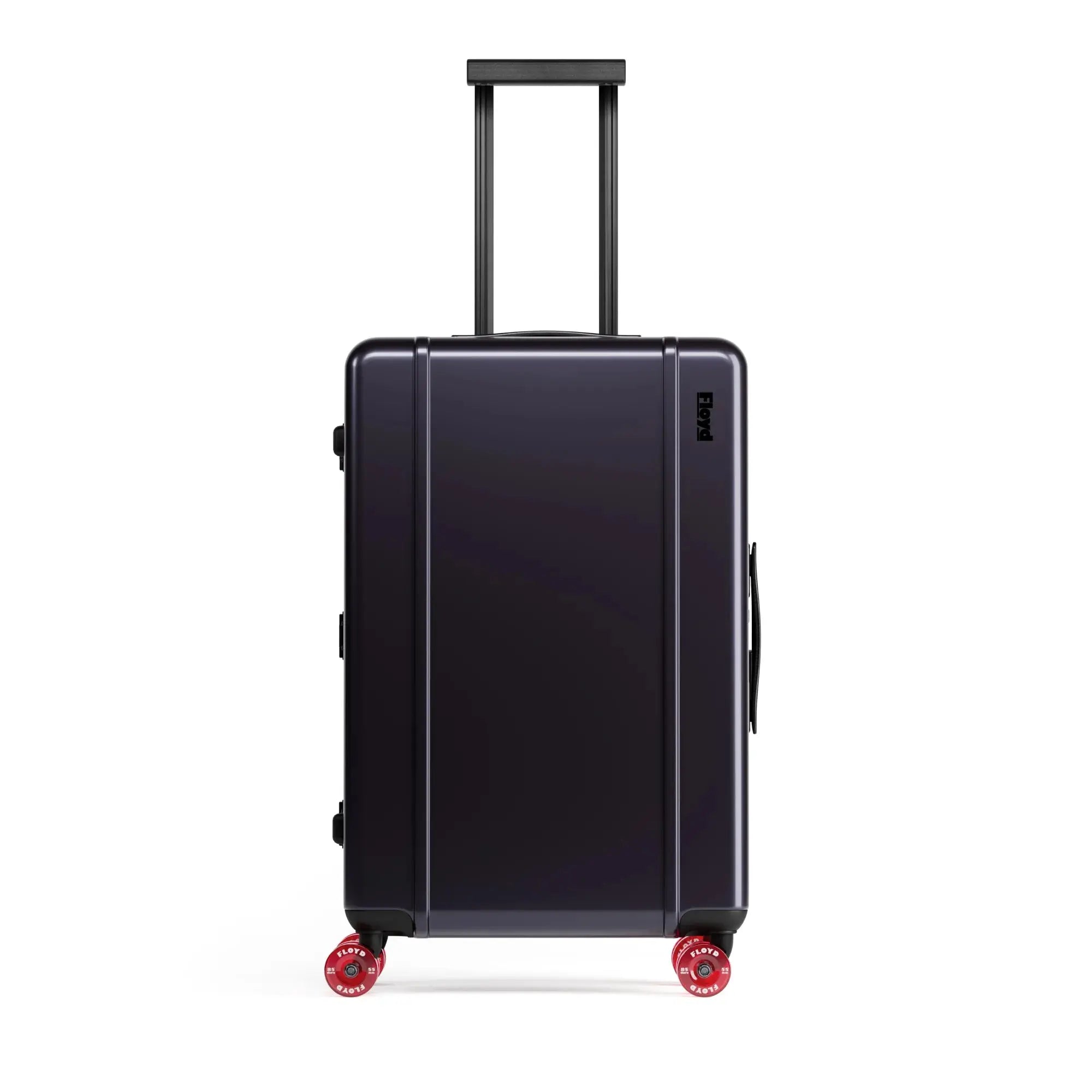 Front view of the Floyd Check-In suitcase in Galaxy Night