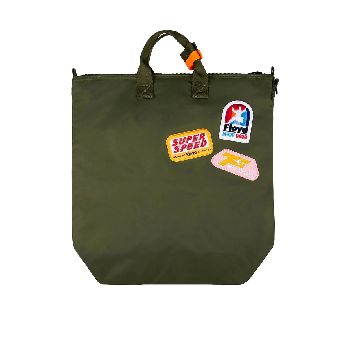 Rear view – Floyd Helmet Bag in Gator Green