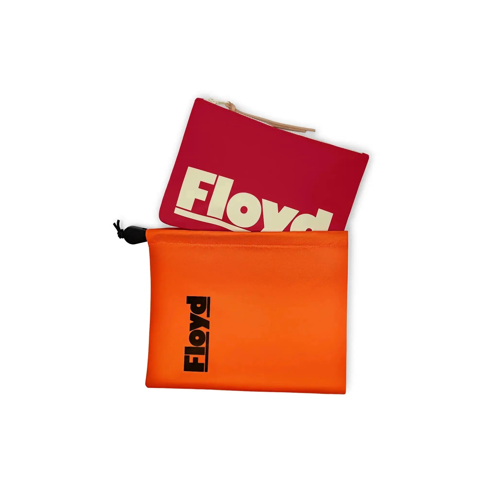 Included duster bag – Floyd Travel Pouch in Bahia Red