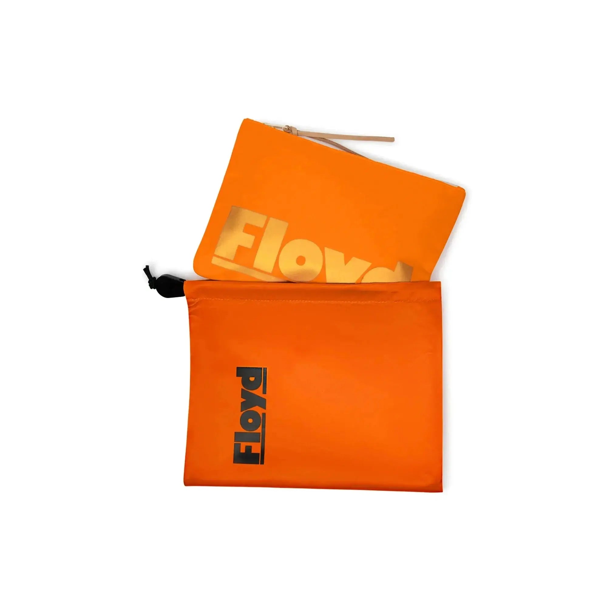 Included duster bag – Floyd Travel Pouch in Hot Orange