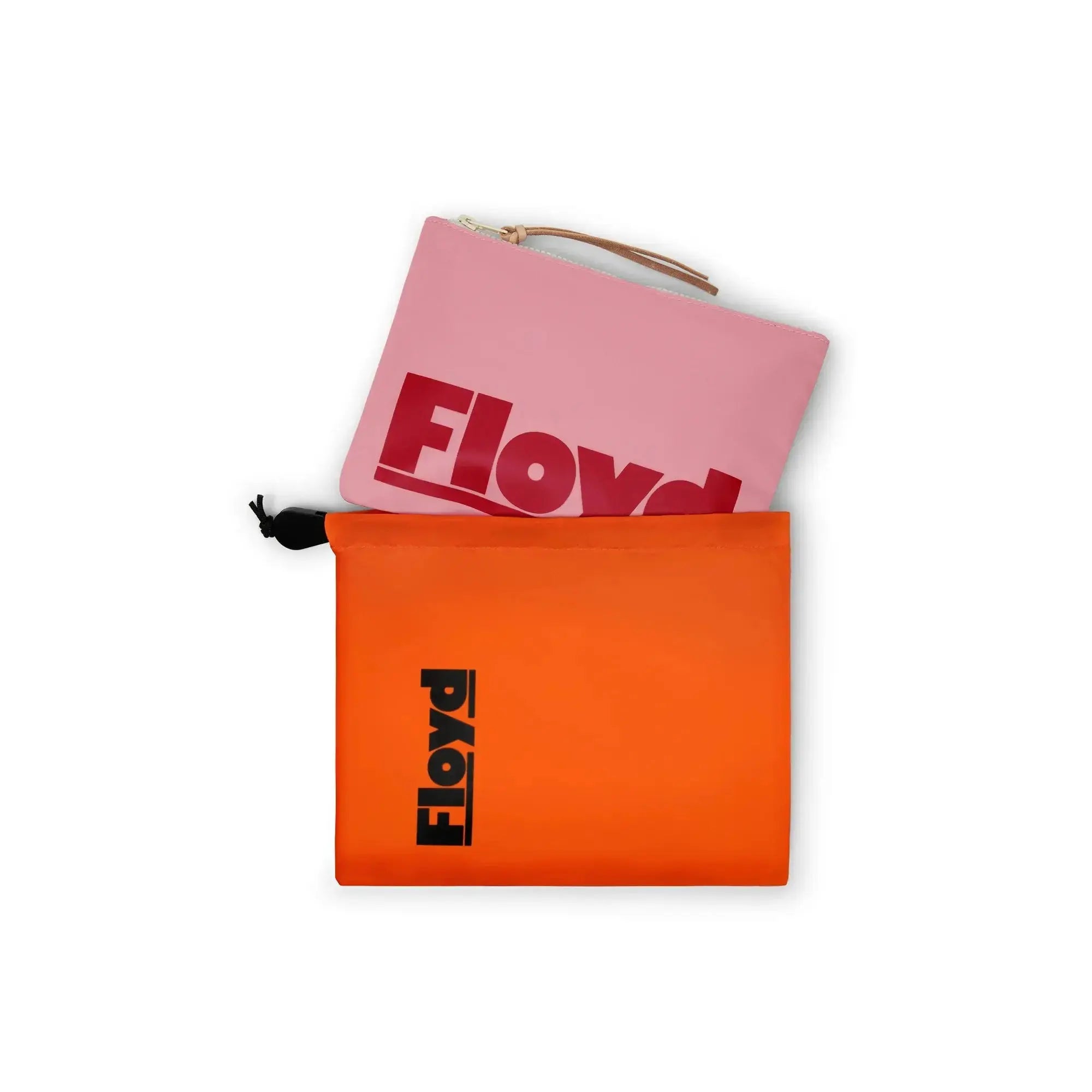 Included duster bag – Floyd Travel Pouch in Sugar Pink