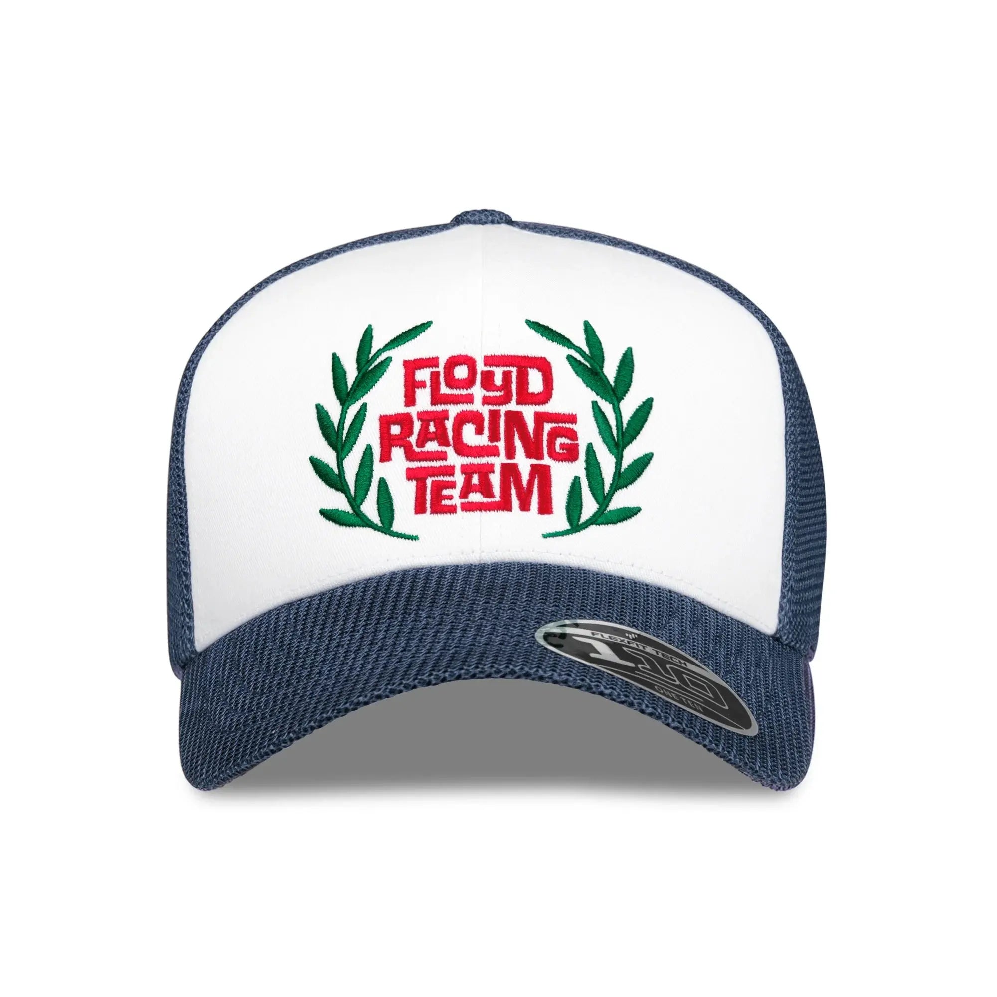 Frontansicht – Floyd Trucker Cap Racing Team in Super Blue