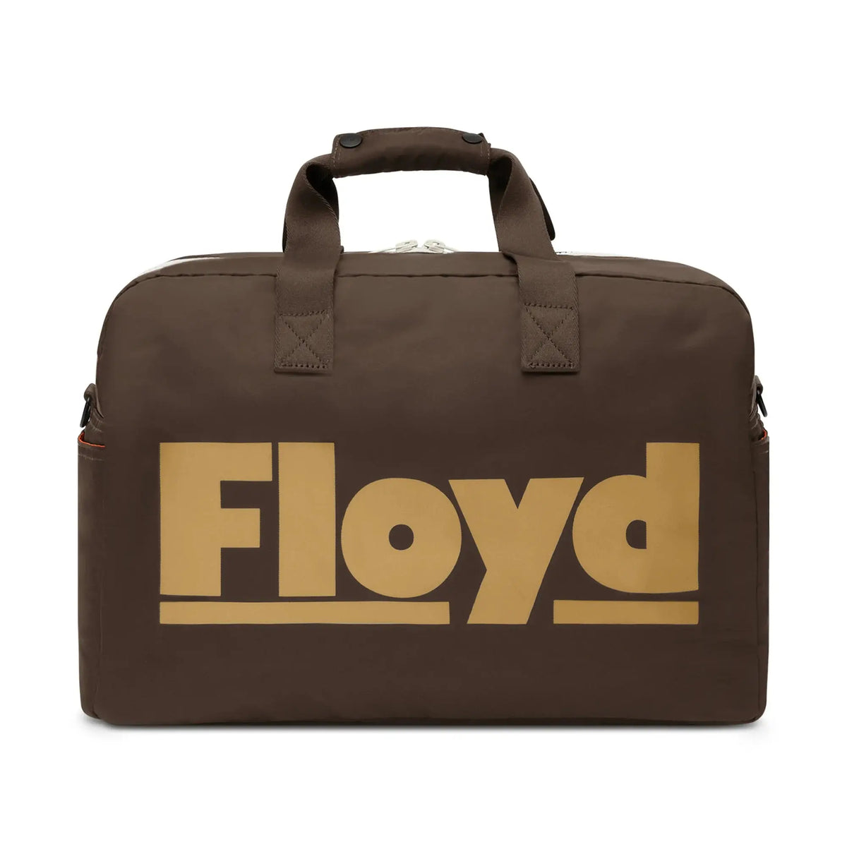 Frontansicht – Floyd Weekender Reisetasche in Bronco Brown