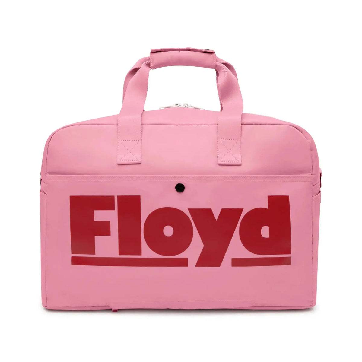 Rear view – Floyd Weekender travel bag in Sugar Pink