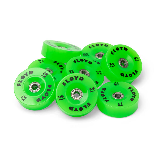 Floyd Wheel Set Laser Green