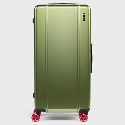 Floyd Bold suitcase rotating through available colors in a 360-degree view