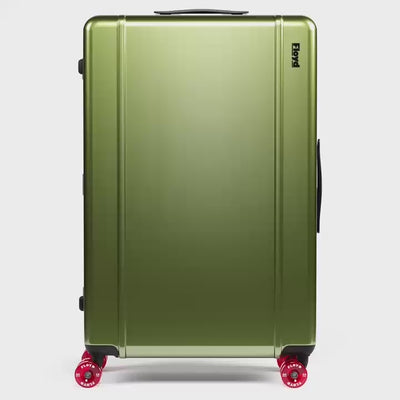 Floyd Trunk suitcase rotating through available colors in a 360-degree view